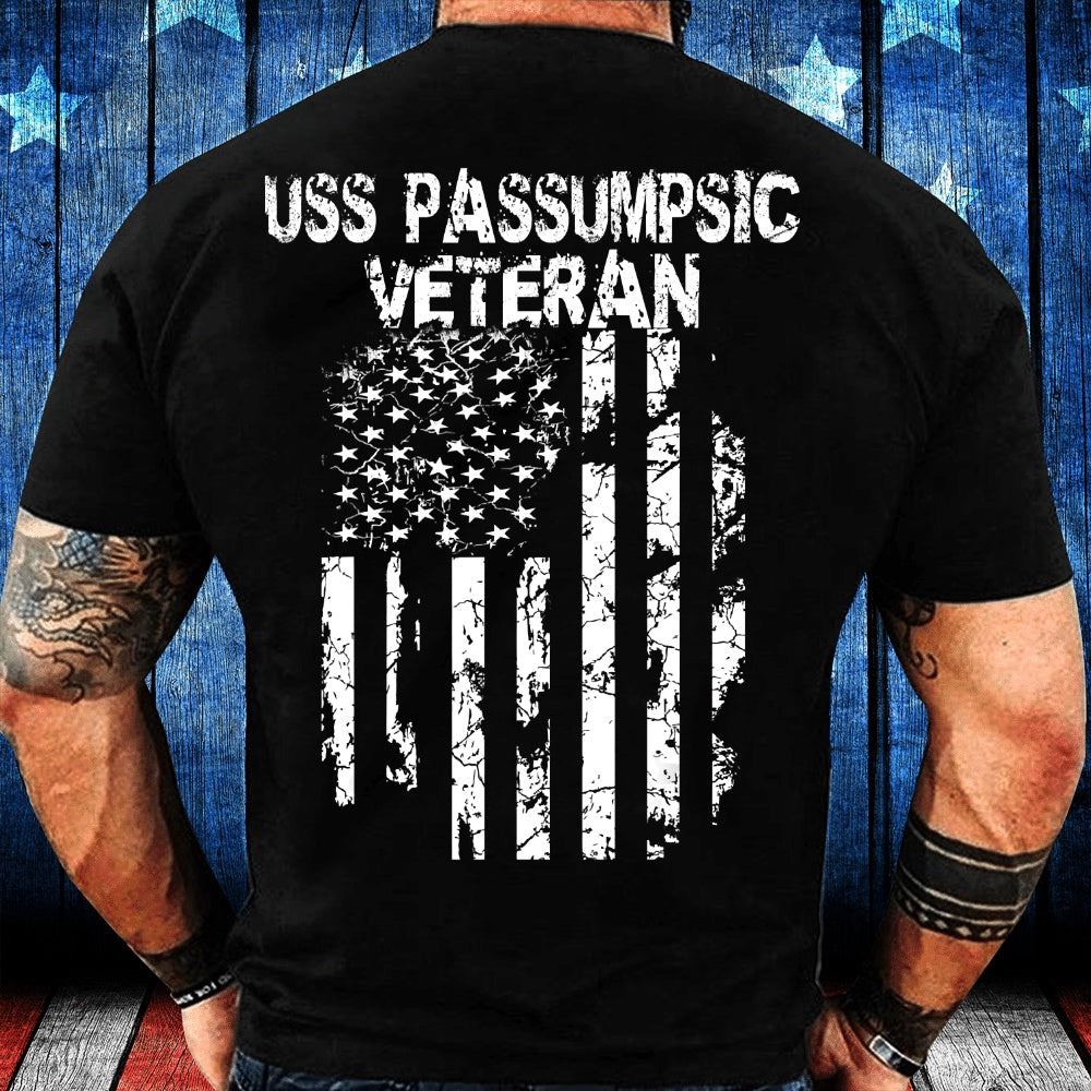 Veteran Tee Shirts, USS Passumpsic Veteran T-Shirt, Veterans Day Shirts