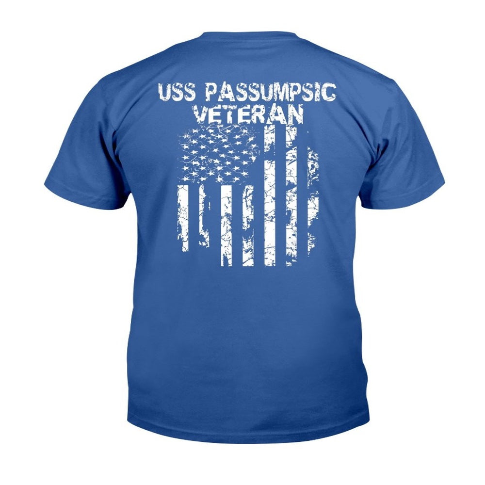 Veteran Tee Shirts, USS Passumpsic Veteran T-Shirt, Veterans Day Shirts