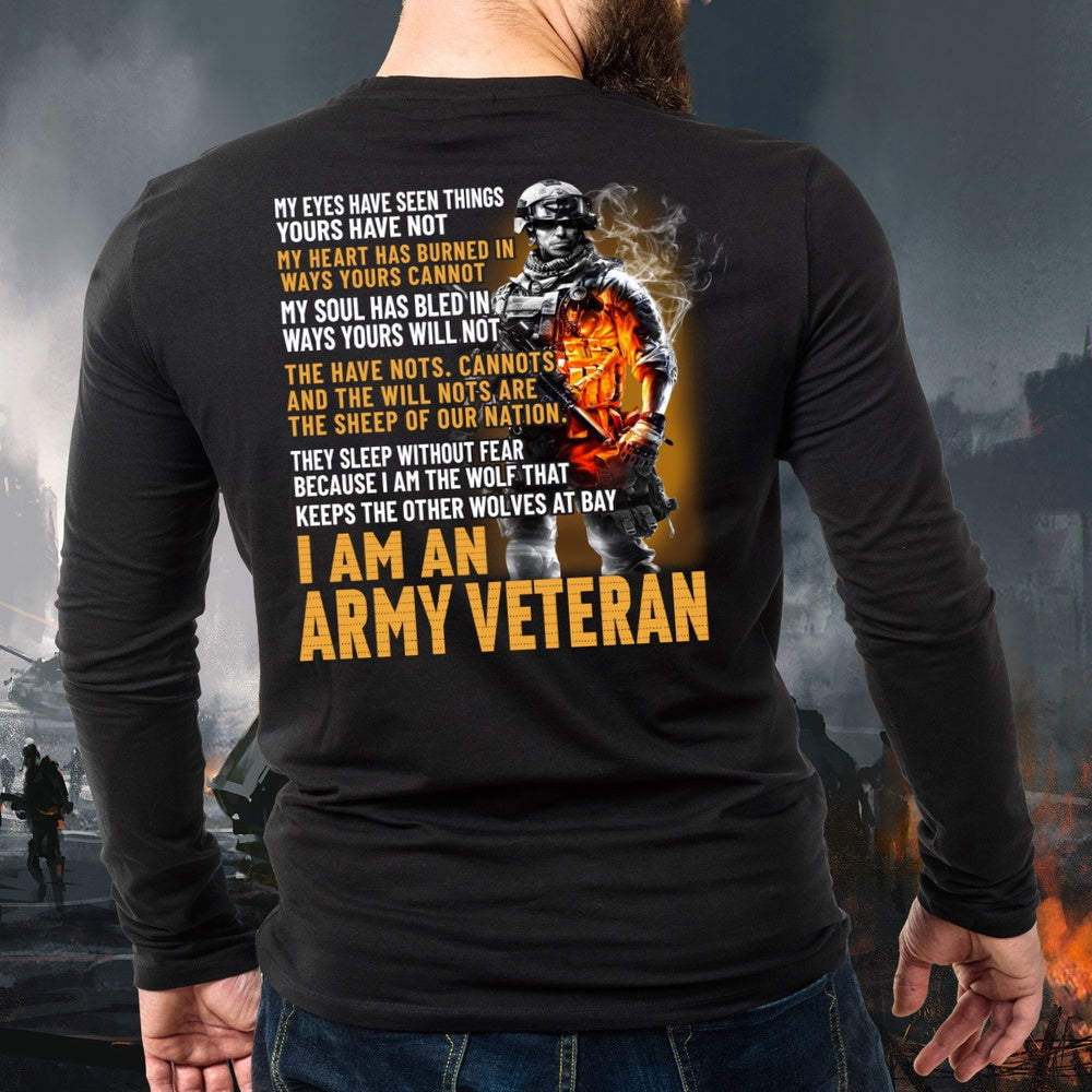 Veteran Tee Shirts, US Army Shirt I Am An Army Veteran T-Shirt, Veterans Day Shirts