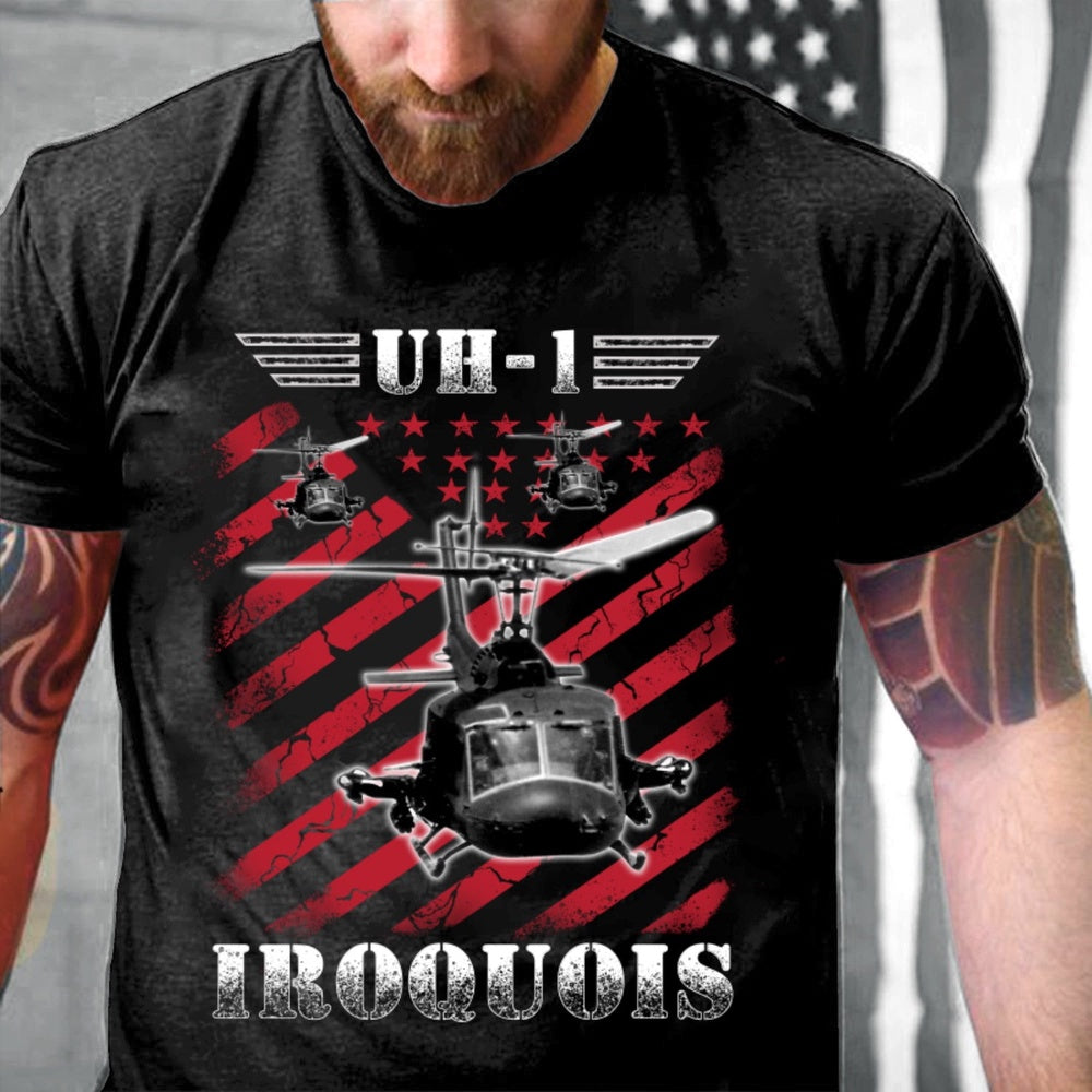 Veteran Tee Shirts, Uh 1 Iroquois Classic T Shirt, Veterans Day Shirts