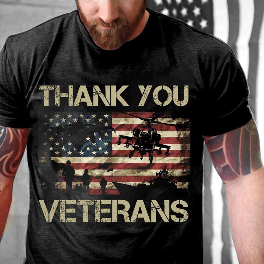 Veteran Tee Shirts, Veteran Shirt Thank You Veteran T-Shirt, Veterans Day Shirts