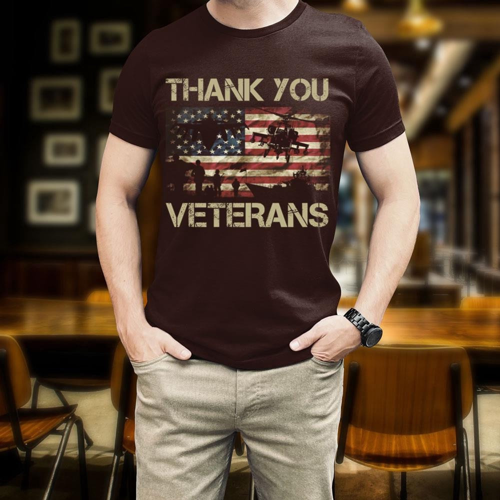 Veteran Tee Shirts, Veteran Shirt Thank You Veteran T-Shirt, Veterans Day Shirts