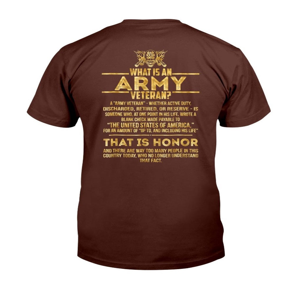 Veteran Tee Shirts, What Is An Army Veteran Gift For Army Veteran T-Shirt, Veterans Day Shirts