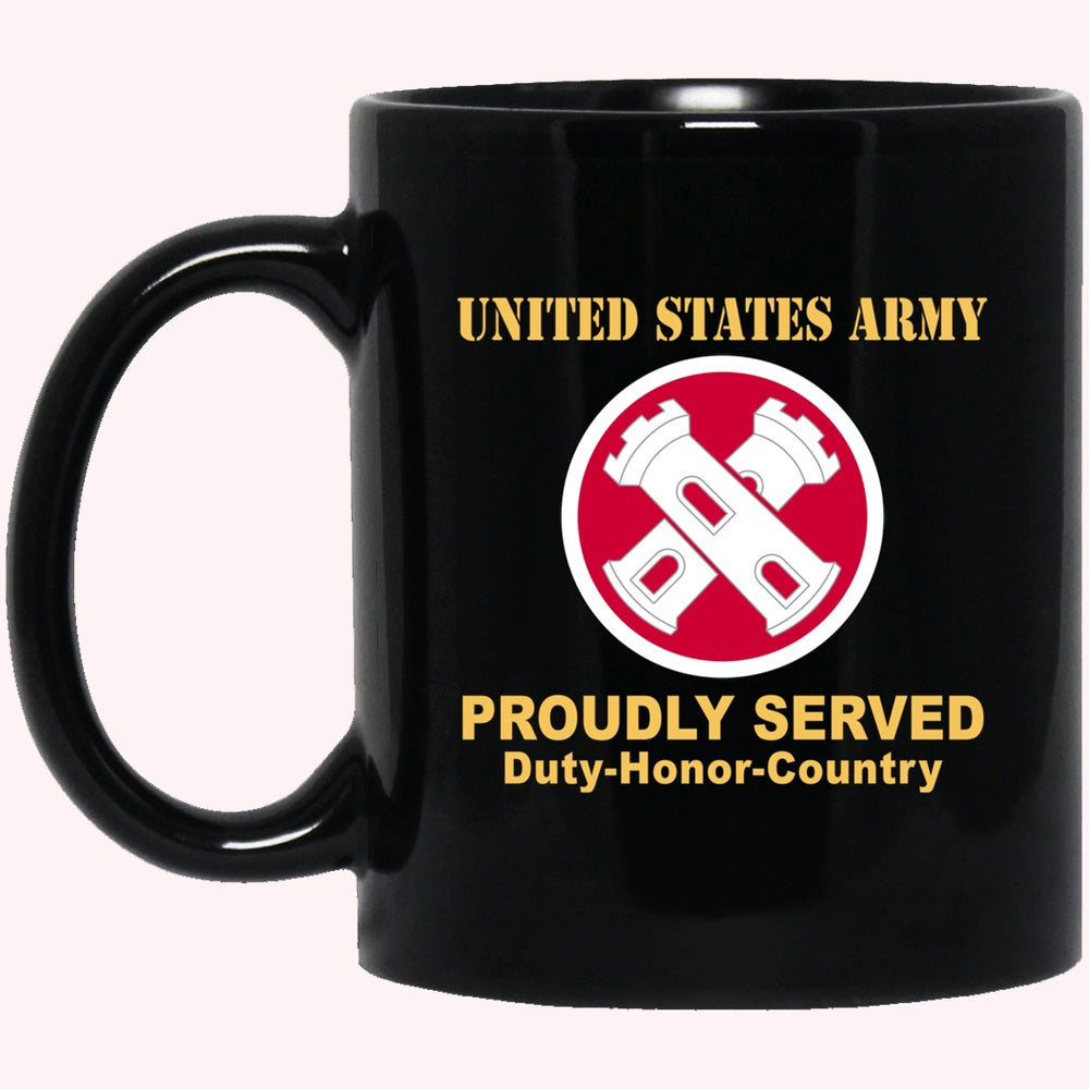 Veterans Mug, 16TH ENGINEER BRIGADE Black Mug