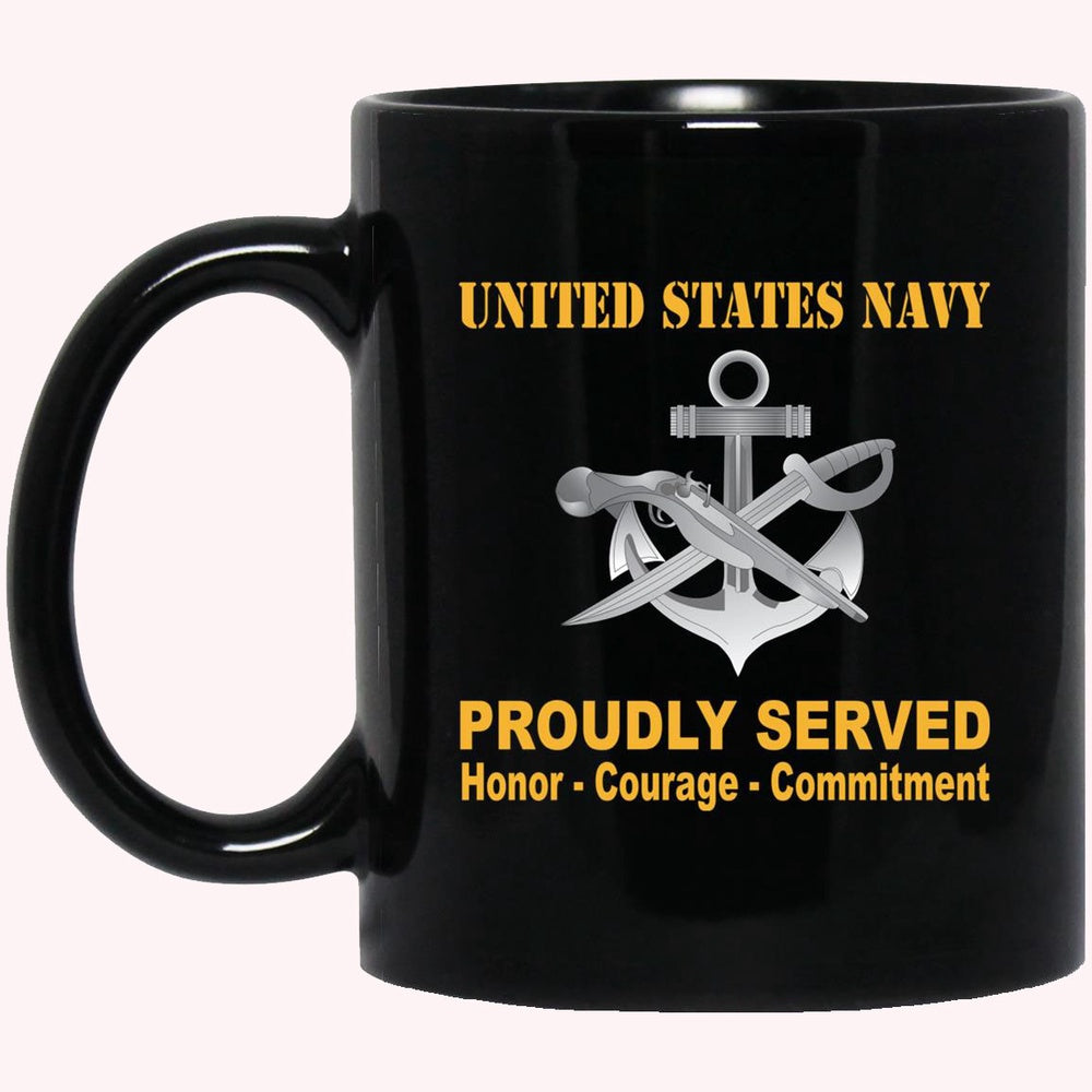 Veterans Mug, Special Warfare Combatant Craft Crewmen Black Mug