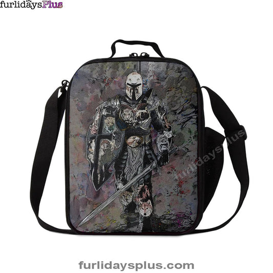 Warrior Armor Of God Lunchbag Lunch Bag, Christian Lunchbag, Religious Art