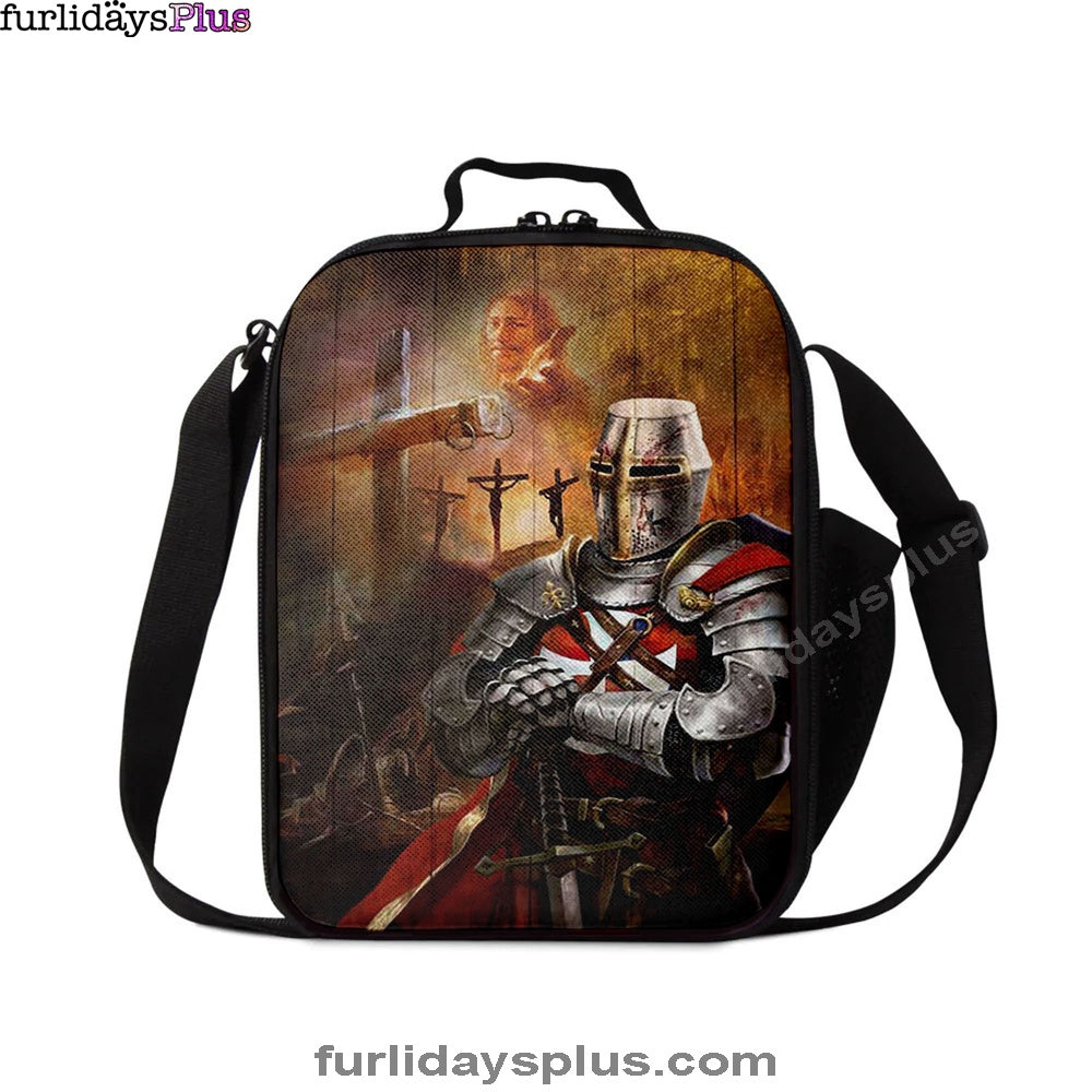 Warrior Jesus On The Cross Jesus Calls Lunch Bag, Inspirational Lunch Bag, Christian Lunch Bag