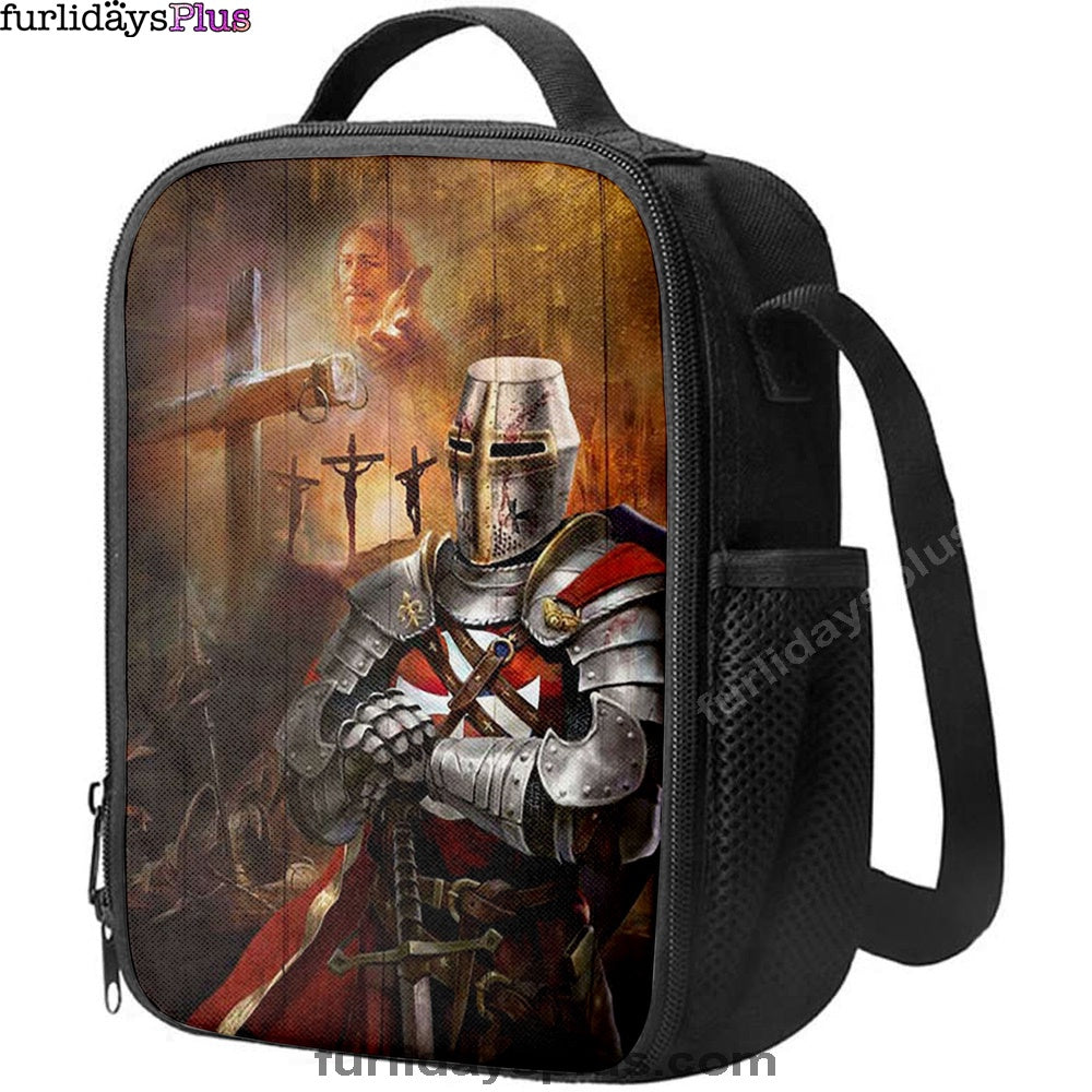 Warrior Jesus On The Cross Jesus Calls Lunch Bag, Inspirational Lunch Bag, Christian Lunch Bag
