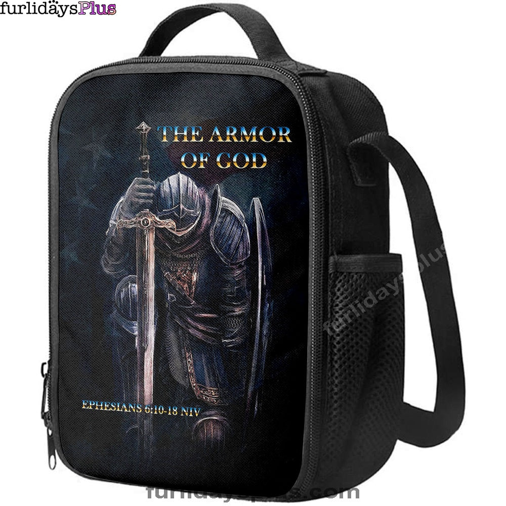 Warrior The Armor Of God Lunchbag Lunch Bag, Jesus Lunchbag, Christian Lunch Bag