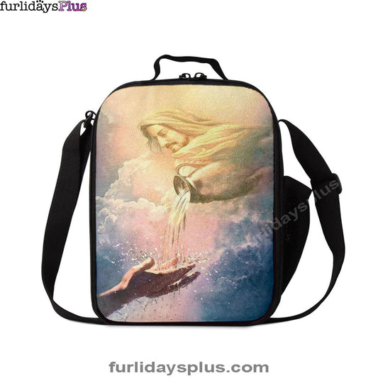 Water Of Life Jesus Lunchbag, Jesus Christ Lunch Bag, Christian Lunchbag