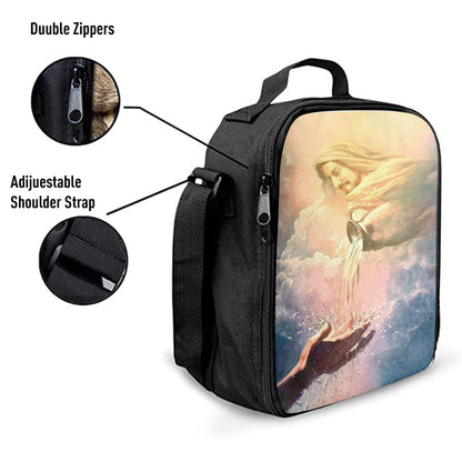 Water Of Life Jesus Lunchbag, Jesus Christ Lunch Bag, Christian Lunchbag
