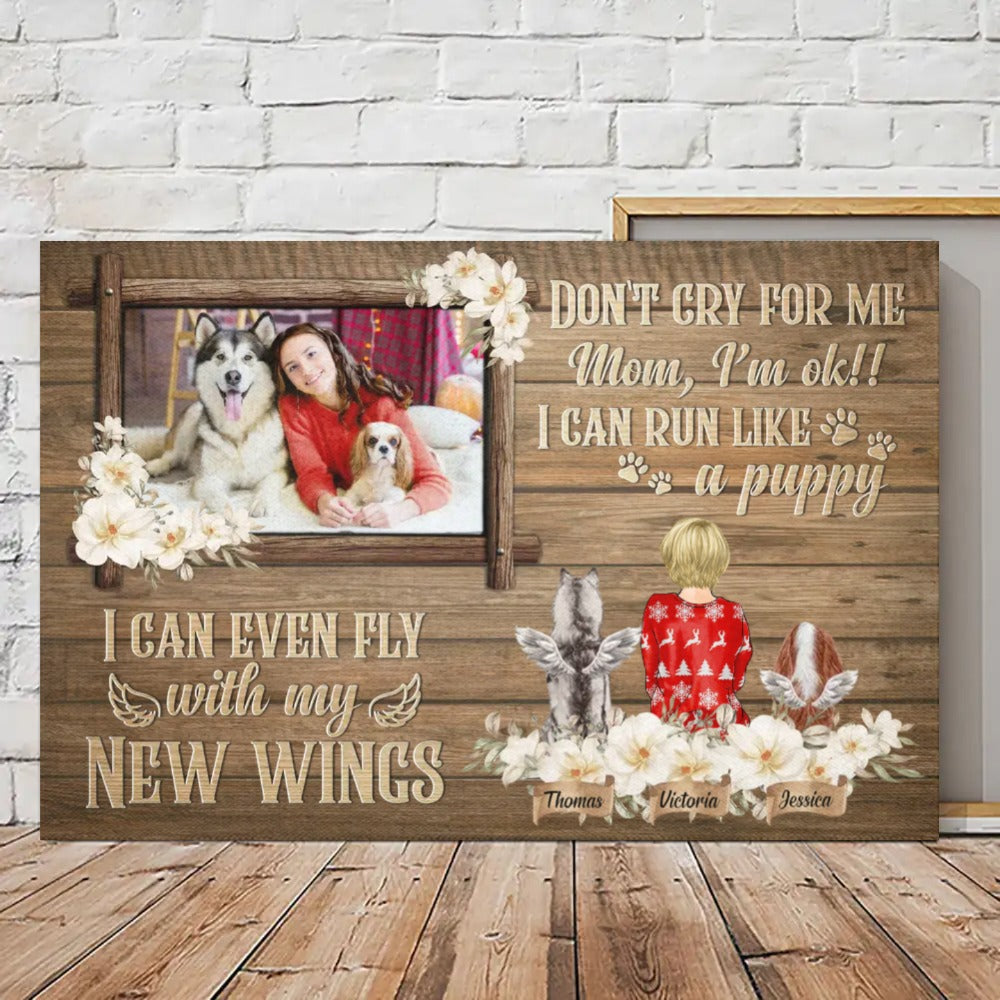 Personalized Canvas For Pet Lovers - Best Gift - How Much You Were Missed And Loved - Up To 3 Pets/Dogs/Cats